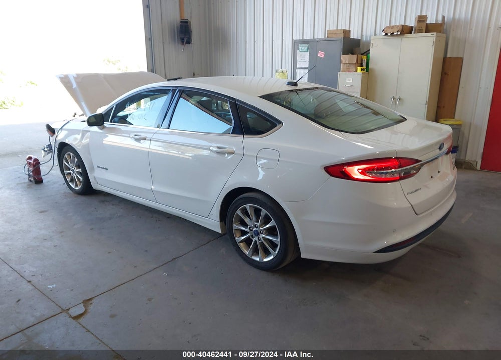 2017 FORD FUSION HYBRID SE VIN: 3FA6P0LU9HR344996