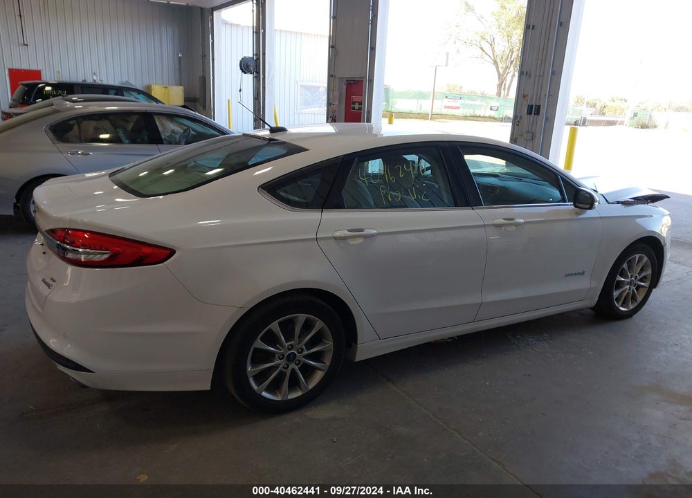 2017 FORD FUSION HYBRID SE VIN: 3FA6P0LU9HR344996
