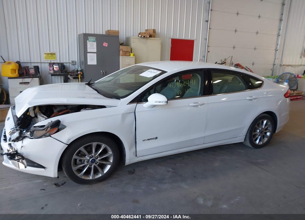 2017 FORD FUSION HYBRID SE VIN: 3FA6P0LU9HR344996