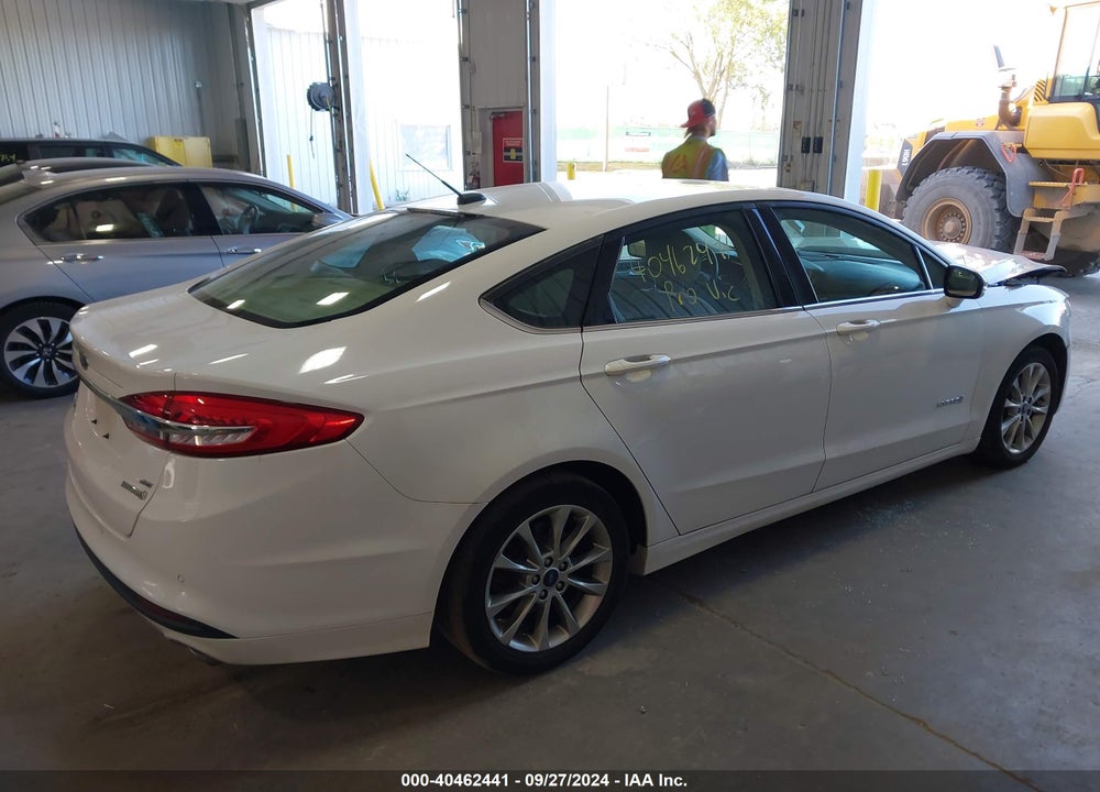 2017 FORD FUSION HYBRID SE VIN: 3FA6P0LU9HR344996