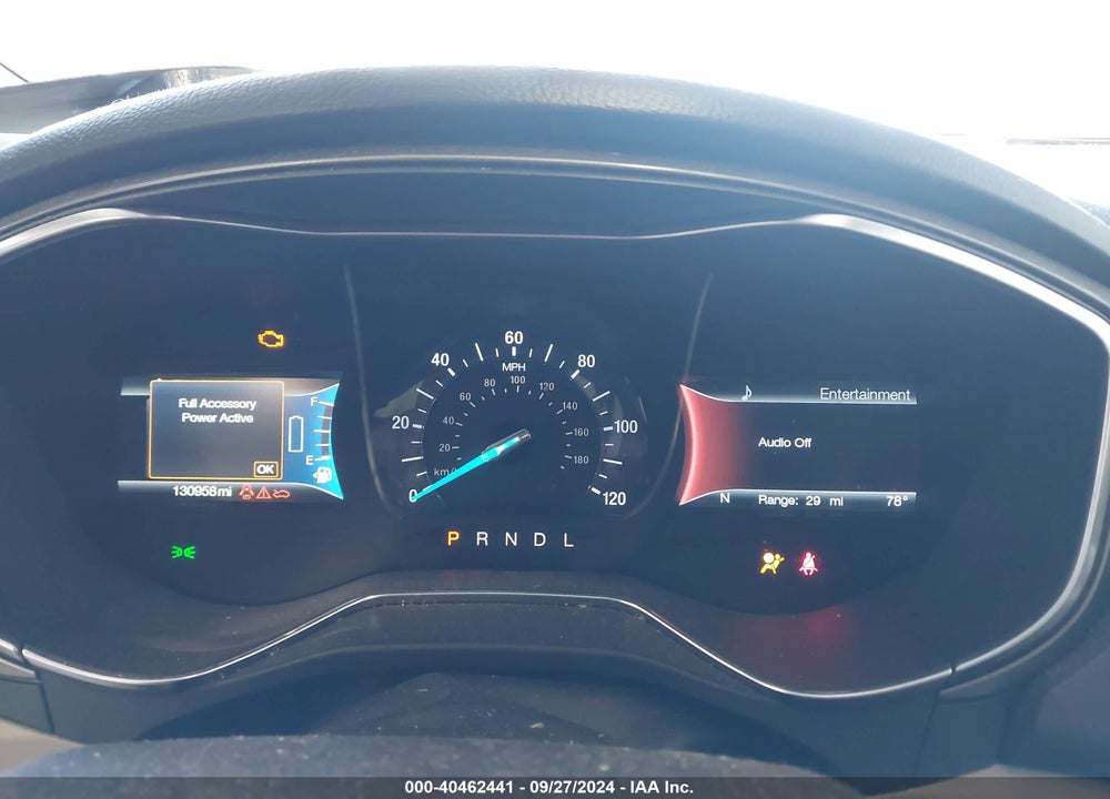 2017 FORD FUSION HYBRID SE VIN: 3FA6P0LU9HR344996