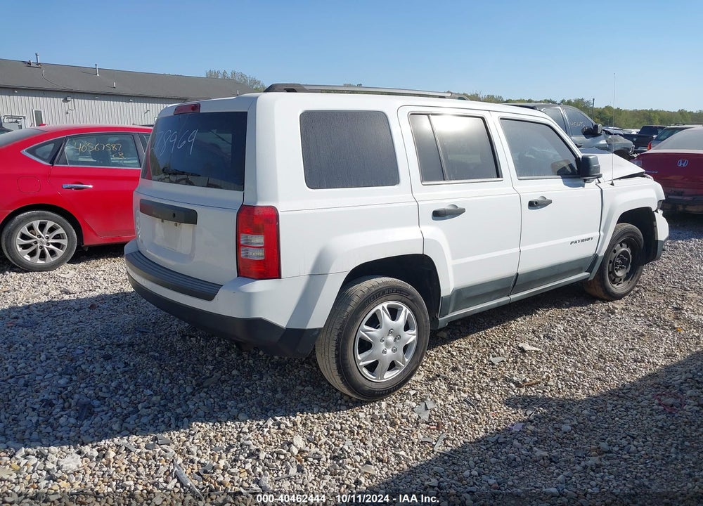 2011 JEEP PATRIOT SPORT VIN: 1J4NF1GB2BD278969