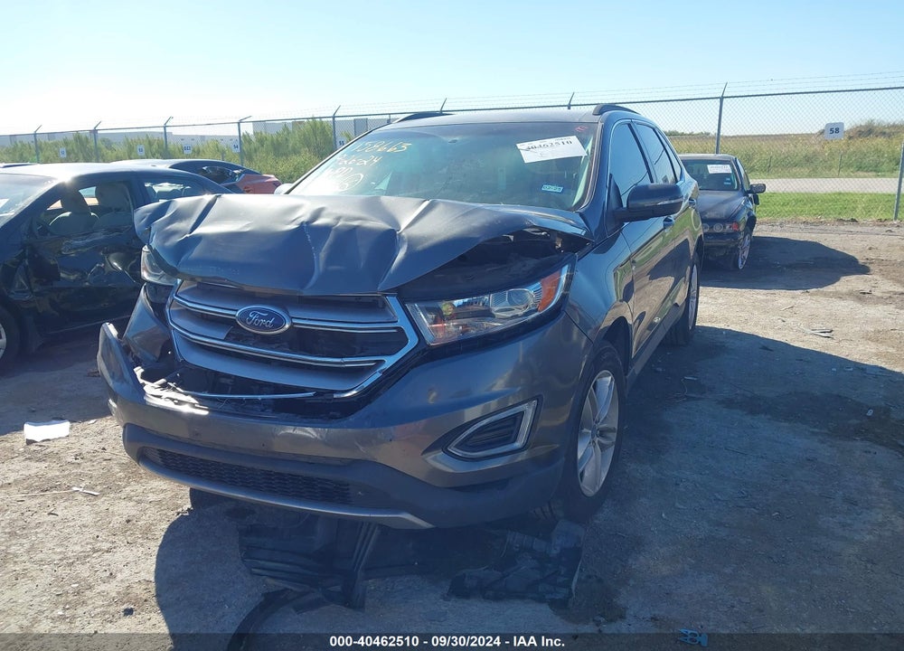 2016 FORD EDGE SEL VIN: 2FMPK3J93GBB72339