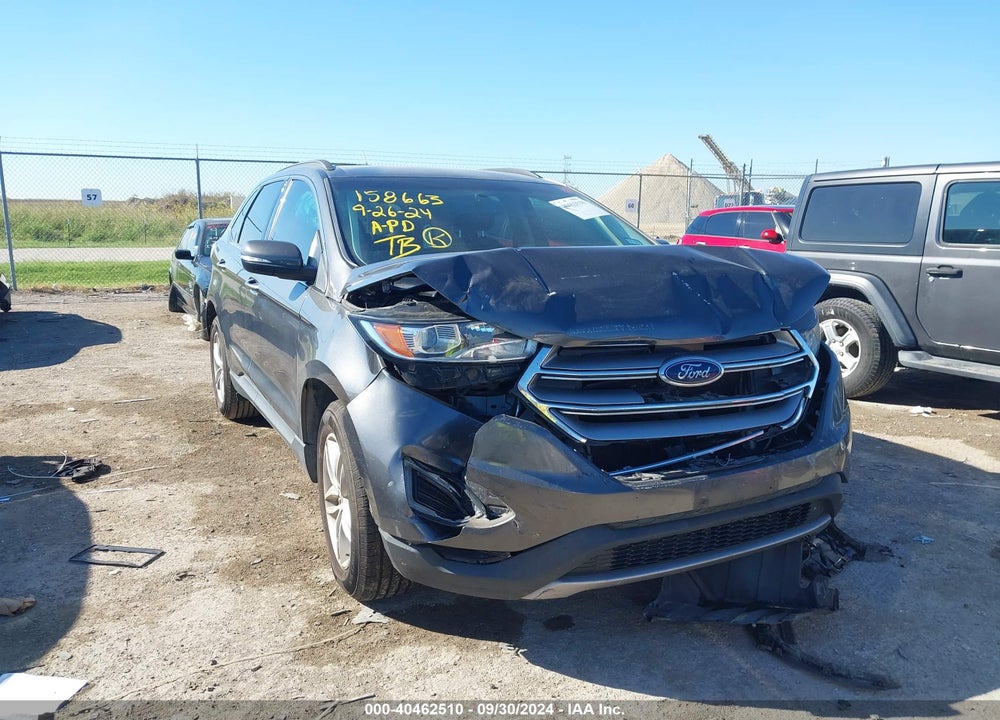 2016 FORD EDGE SEL VIN: 2FMPK3J93GBB72339