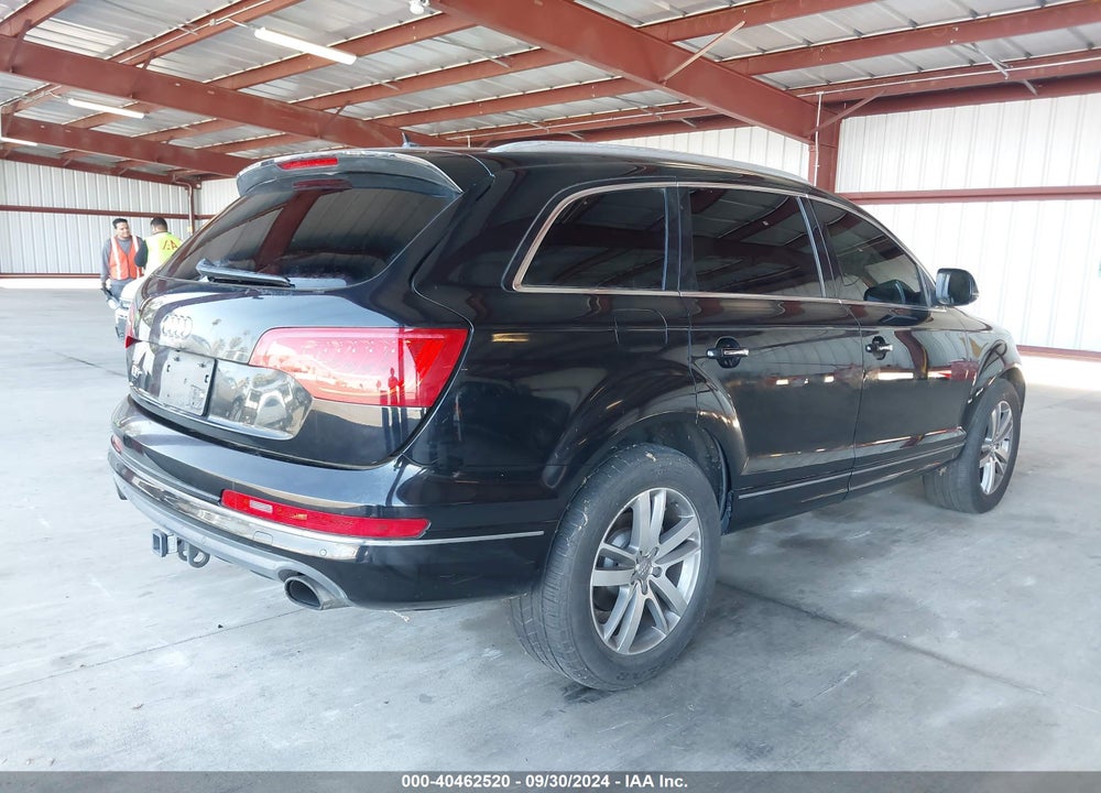 2013 AUDI Q7 3.0T PREMIUM VIN: WA1LGAFE1DD013303