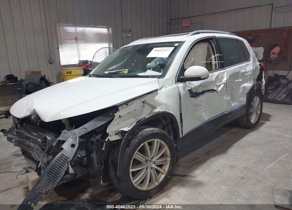 2016 VOLKSWAGEN TIGUAN SE VIN: WVGBV7AX4GW507825