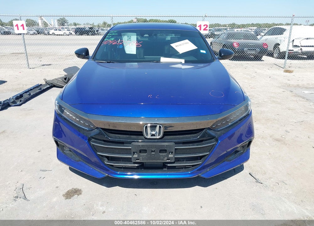 2021 HONDA ACCORD SPORT 2.0T VIN: 1HGCV2F30MA032038