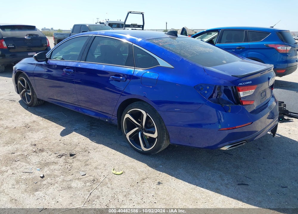 2021 HONDA ACCORD SPORT 2.0T VIN: 1HGCV2F30MA032038