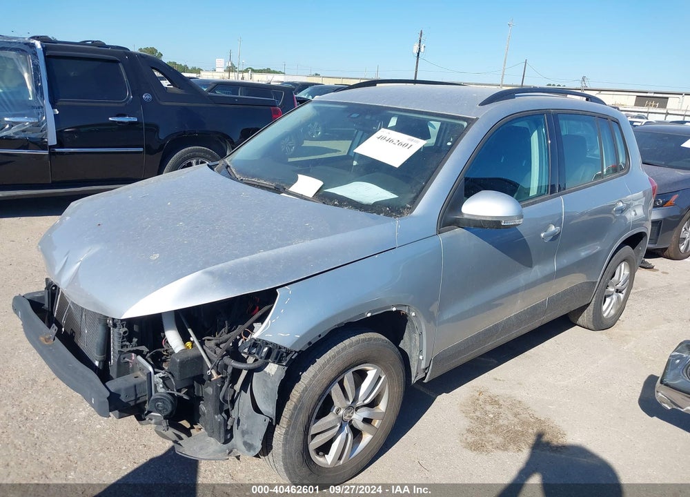 2017 VOLKSWAGEN TIGUAN 2.0T/2.0T S VIN: WVGBV7AX7HK024094