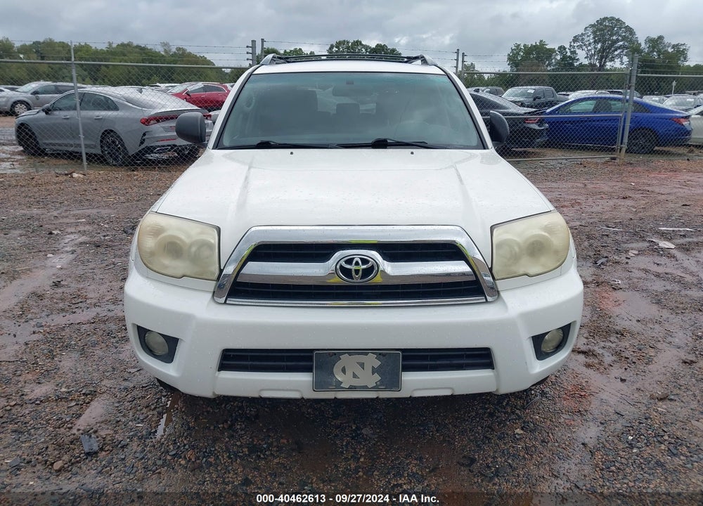 2007 TOYOTA 4RUNNER SR5 V6 VIN: JTEZU14R670089119