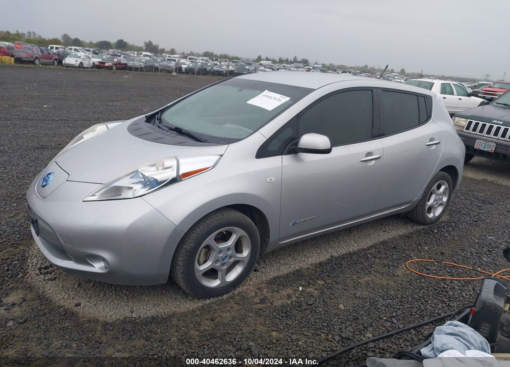 2012 NISSAN LEAF SL VIN: JN1AZ0CP0CT016143