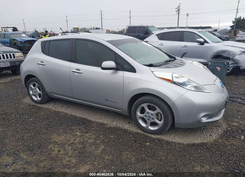 2012 NISSAN LEAF SL VIN: JN1AZ0CP0CT016143