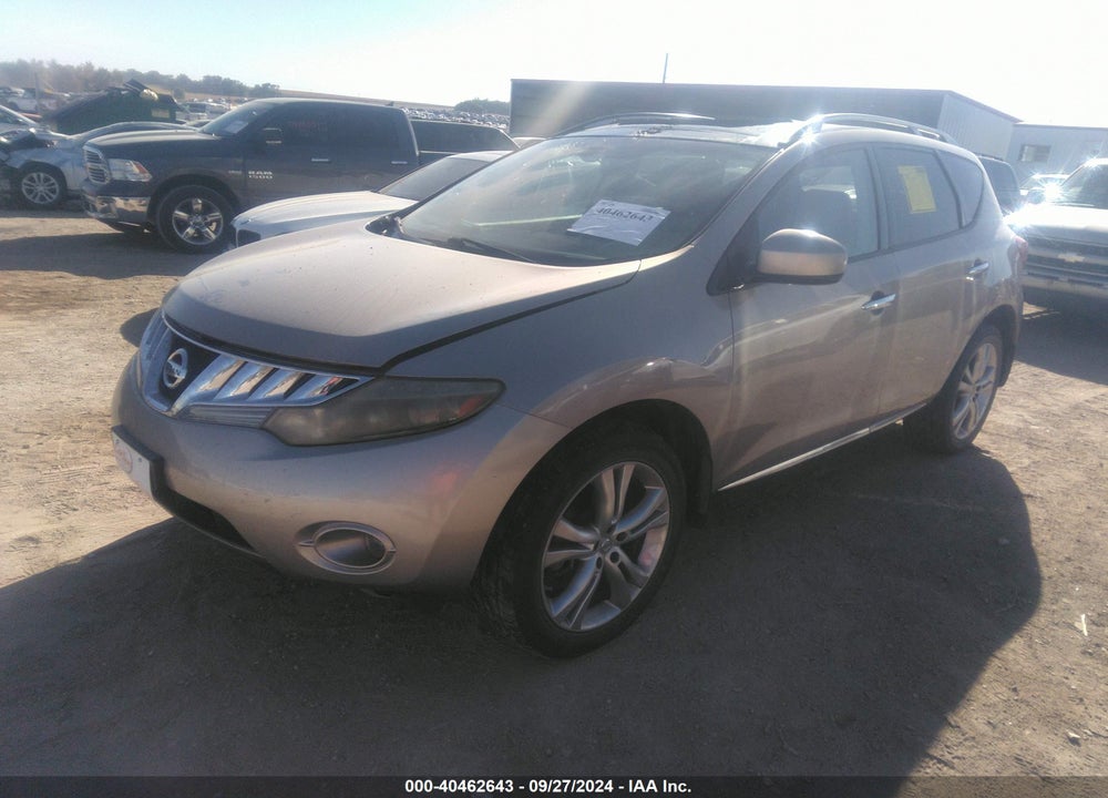2009 NISSAN MURANO LE VIN: JN8AZ18W79W134737
