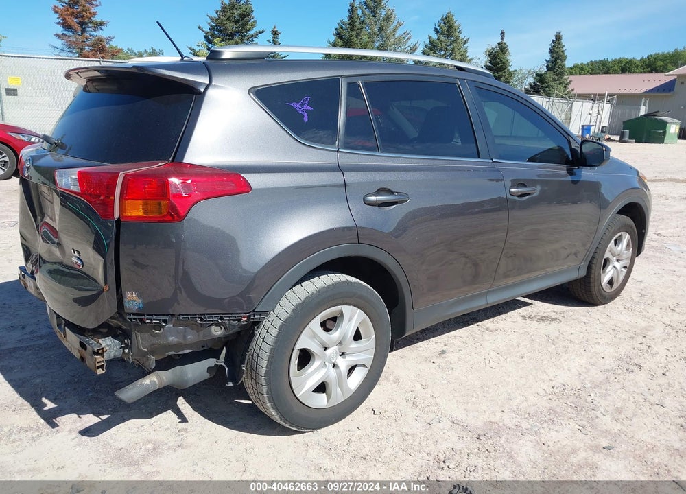 2015 TOYOTA RAV4 LE VIN: 2T3ZFREV3FW170842
