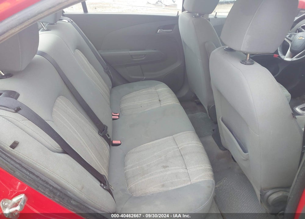 2012 CHEVROLET SONIC 2LT VIN: 1G1JC5SH4C4138237