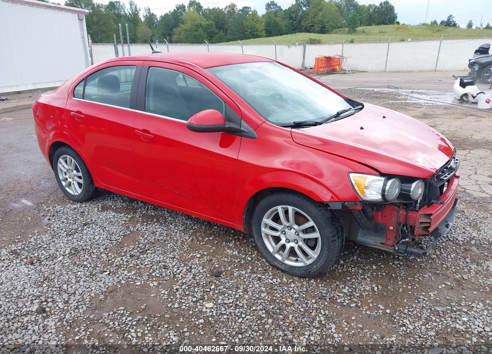 2012 CHEVROLET SONIC 2LT VIN: 1G1JC5SH4C4138237