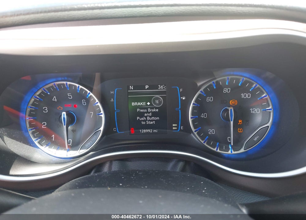 2017 CHRYSLER PACIFICA TOURING VIN: 2C4RC1DGXHR537293