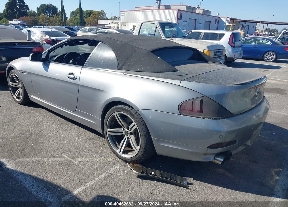 2006 BMW 650I VIN: WBAEK13436CN77632
