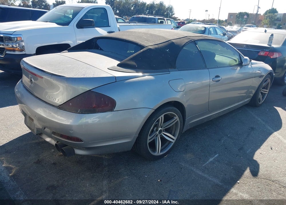 2006 BMW 650I VIN: WBAEK13436CN77632