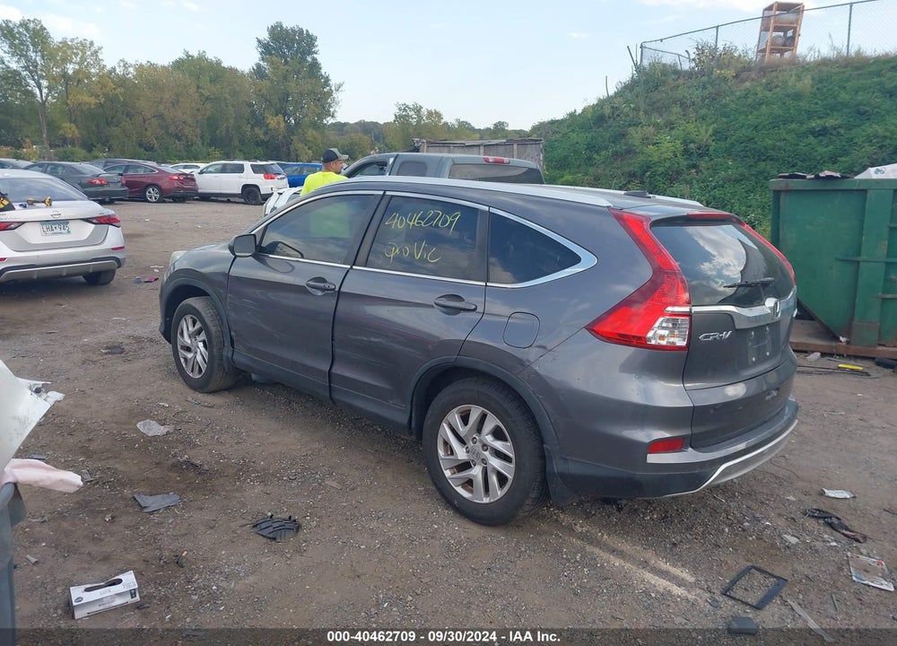 2015 HONDA CR-V EX-L VIN: 2HKRM4H76FH651312