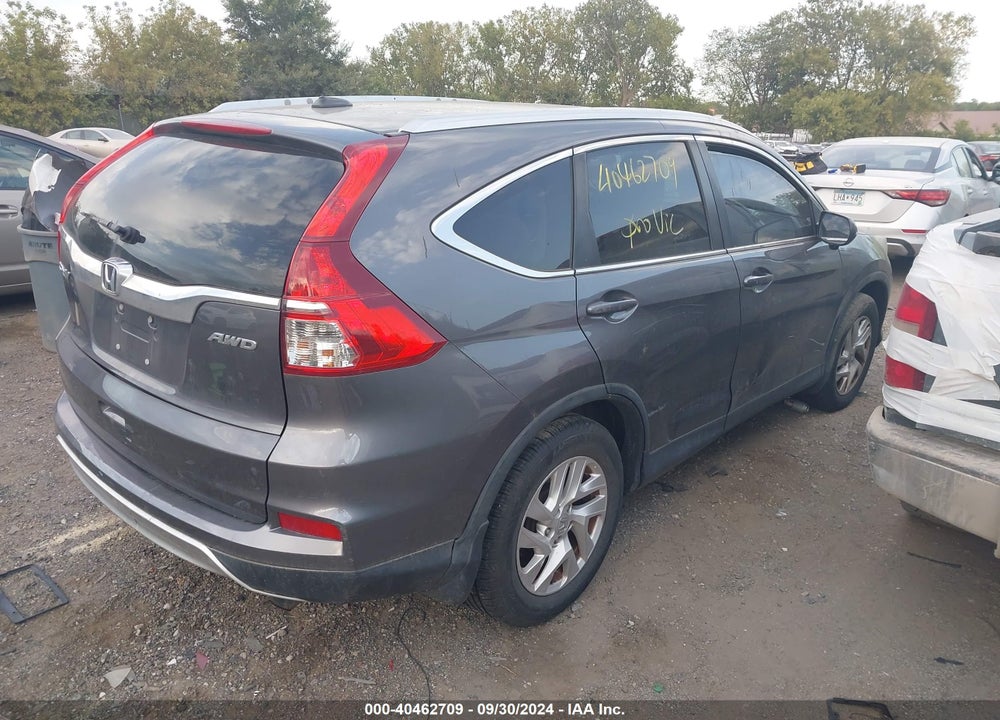 2015 HONDA CR-V EX-L VIN: 2HKRM4H76FH651312