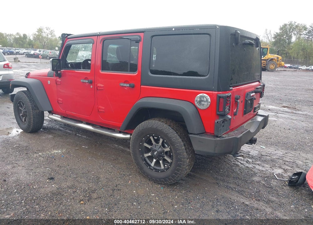 2011 JEEP WRANGLER UNLIMITED SPORT VIN: 1J4BA3H16BL640617