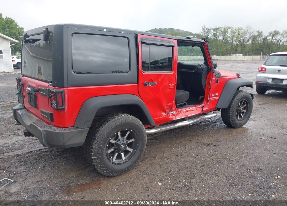 2011 JEEP WRANGLER UNLIMITED SPORT VIN: 1J4BA3H16BL640617