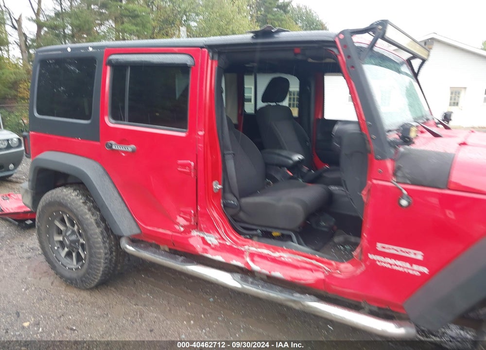2011 JEEP WRANGLER UNLIMITED SPORT VIN: 1J4BA3H16BL640617