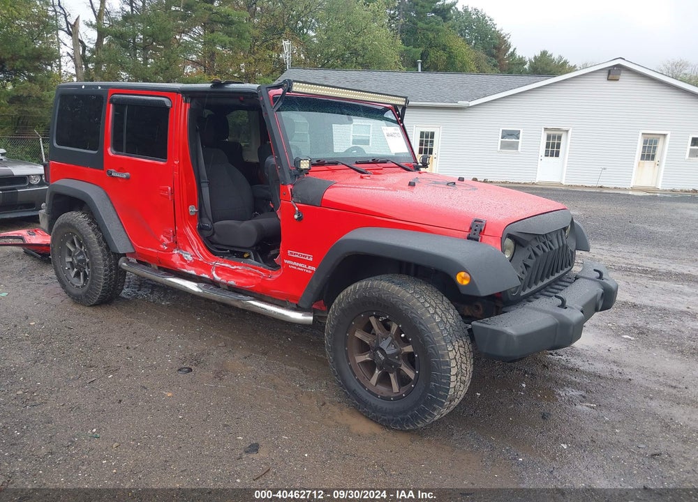 2011 JEEP WRANGLER UNLIMITED SPORT VIN: 1J4BA3H16BL640617