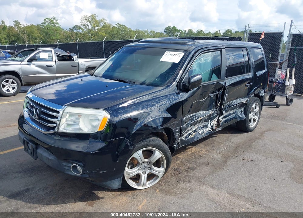 2012 HONDA PILOT EX-L VIN: 5FNYF3H79CB013923