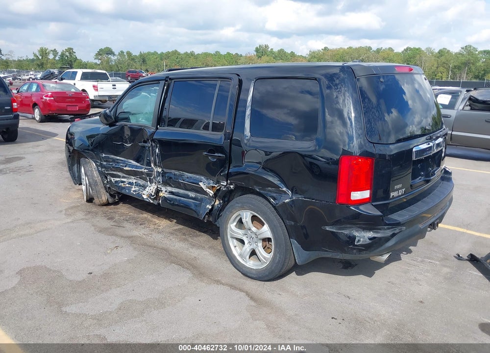 2012 HONDA PILOT EX-L VIN: 5FNYF3H79CB013923