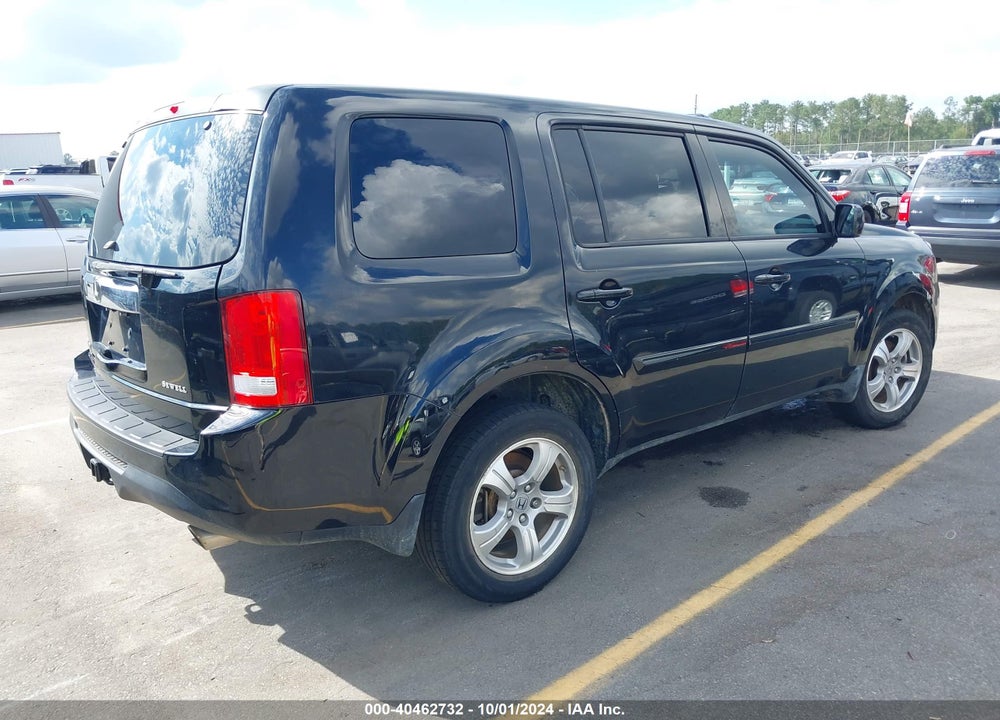 2012 HONDA PILOT EX-L VIN: 5FNYF3H79CB013923