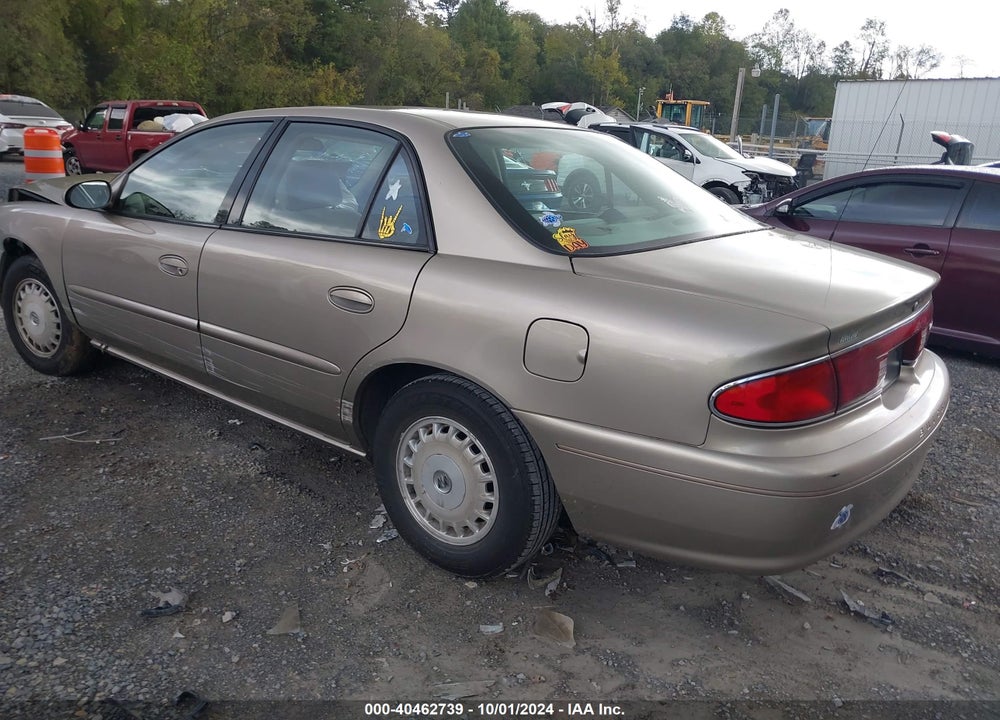 2003 BUICK CENTURY CUSTOM VIN: 2G4WS52J431234525