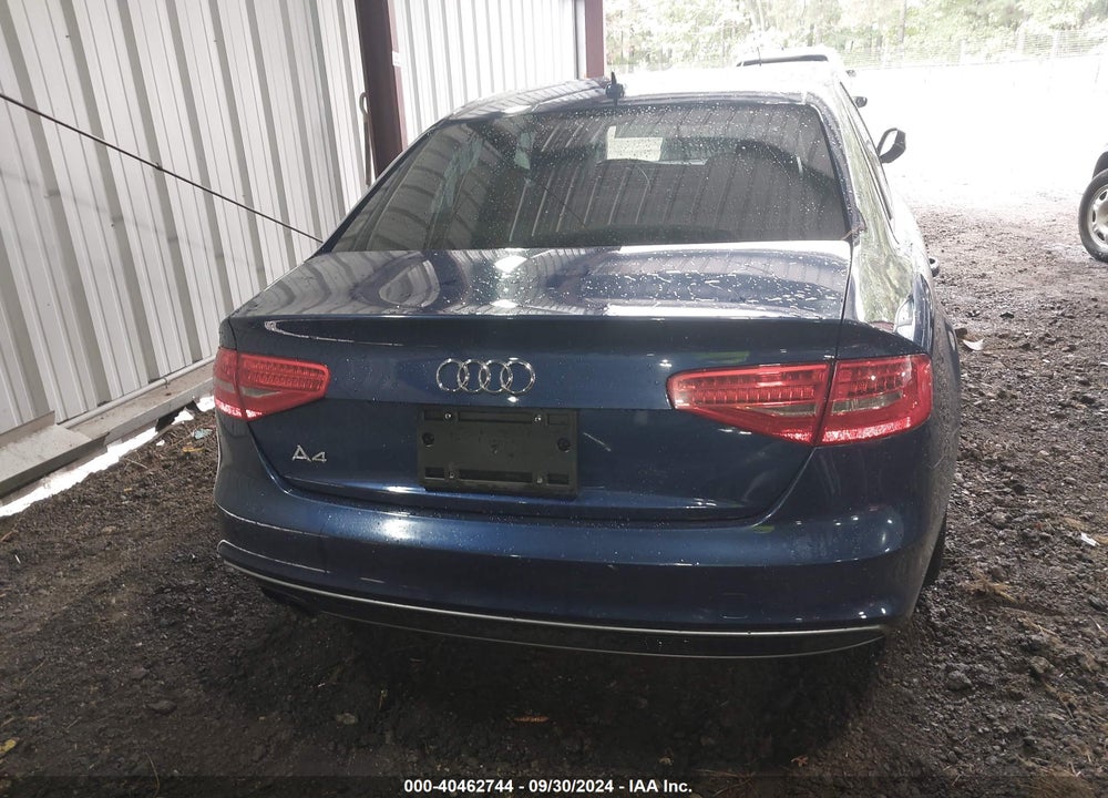 2016 AUDI A4 2.0T PREMIUM VIN: WAUAFAFL0GN008121