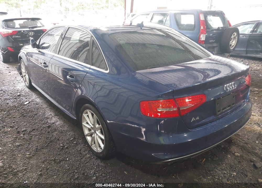2016 AUDI A4 2.0T PREMIUM VIN: WAUAFAFL0GN008121