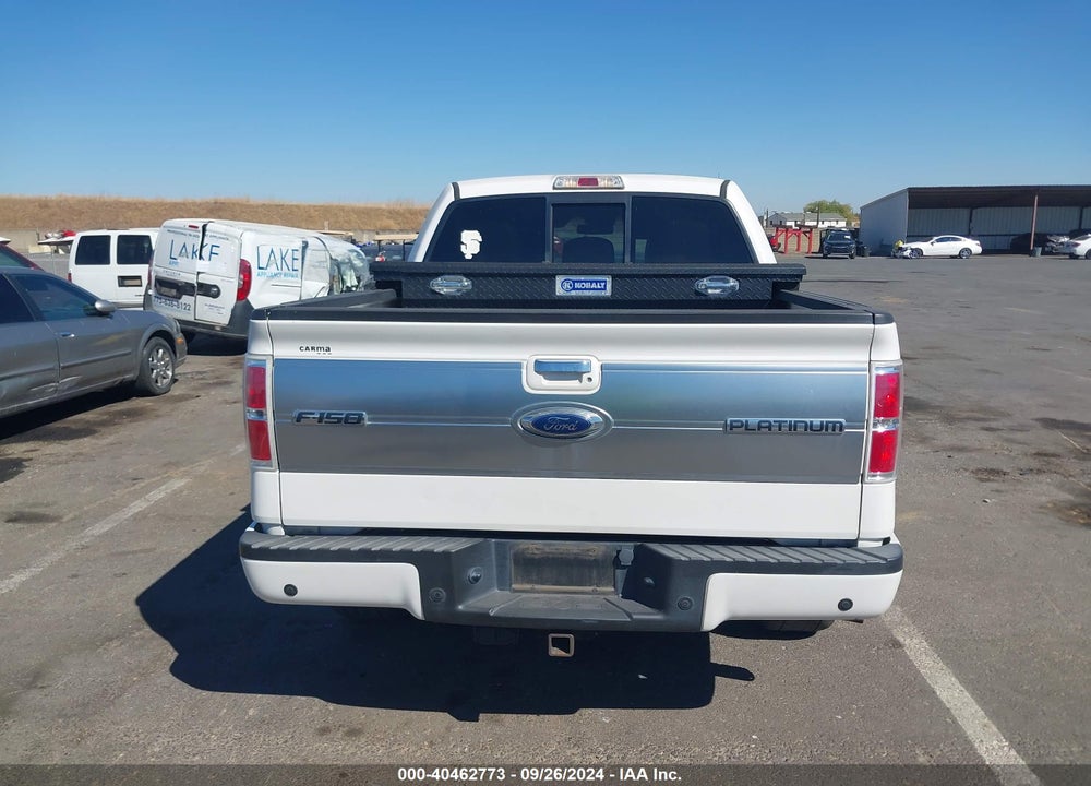 2012 FORD F150 SUPERCREW VIN: 1FTFW1ET4CFB26669