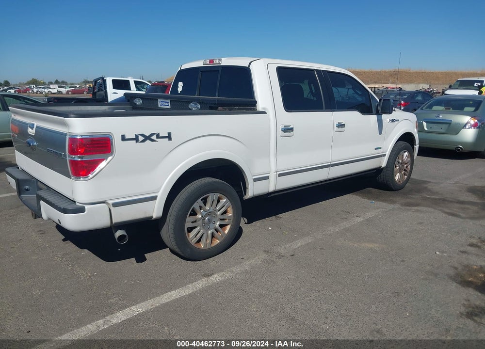 2012 FORD F150 SUPERCREW VIN: 1FTFW1ET4CFB26669