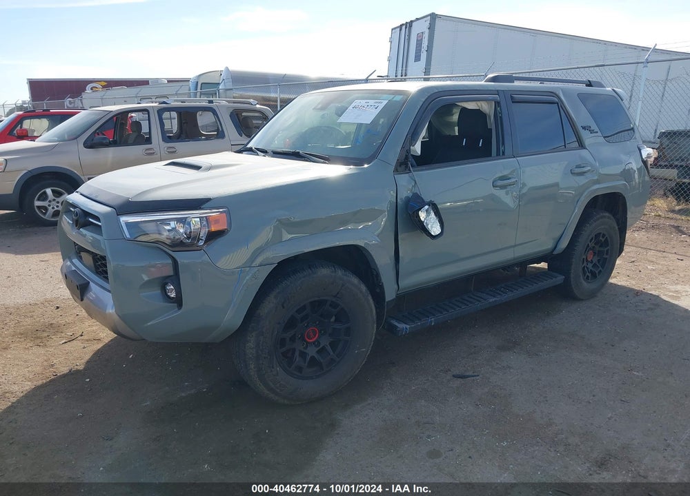 2022 TOYOTA 4RUNNER TRD OFF ROAD PREMIUM VIN: JTERU5JRXN6063158