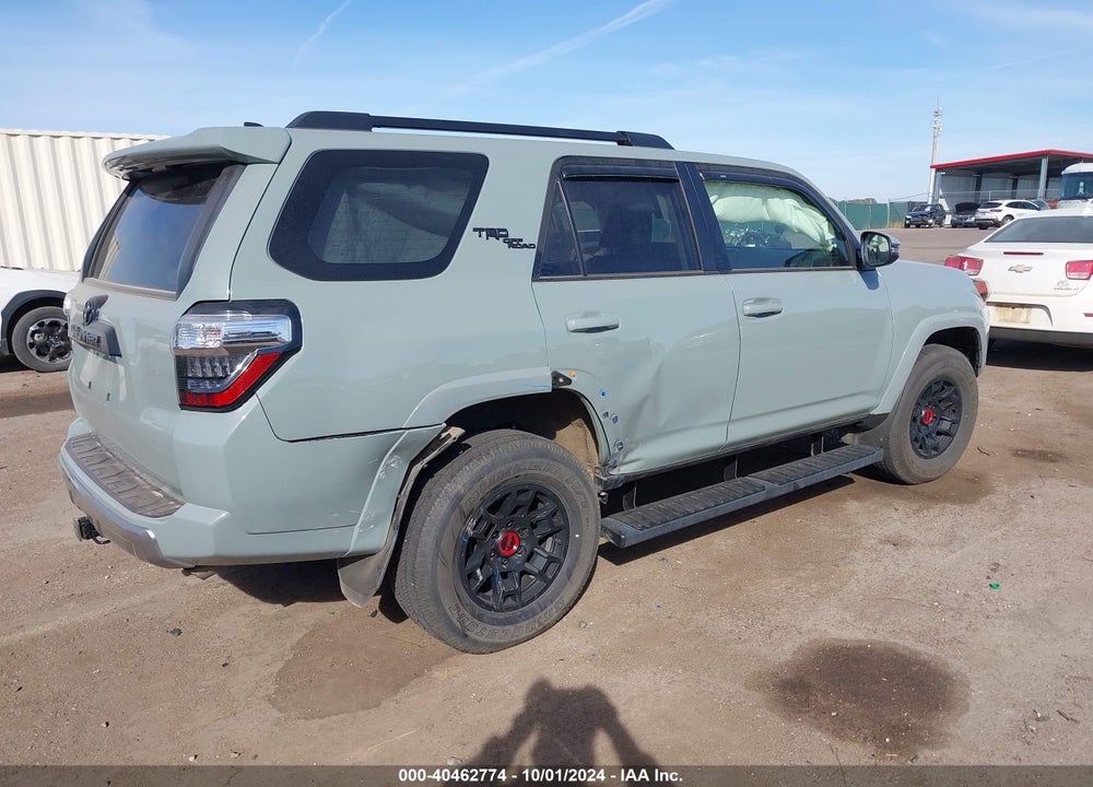 2022 TOYOTA 4RUNNER TRD OFF ROAD PREMIUM VIN: JTERU5JRXN6063158