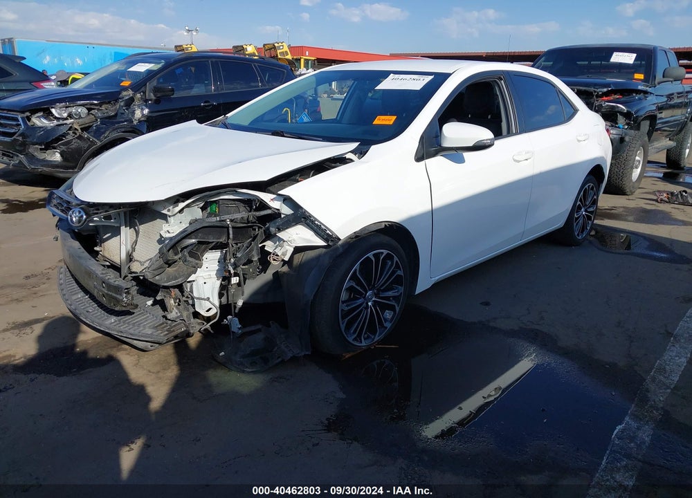 2014 TOYOTA COROLLA S PLUS VIN: 2T1BURHE9EC210675
