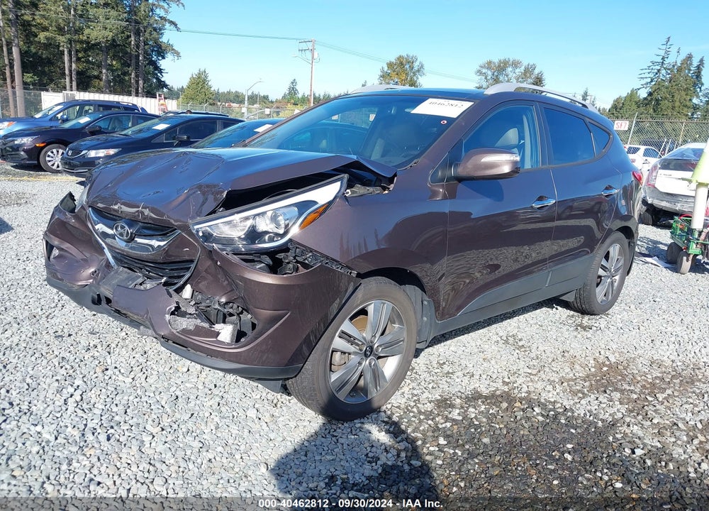 2014 HYUNDAI TUCSON LIMITED VIN: KM8JUCAG1EU793990