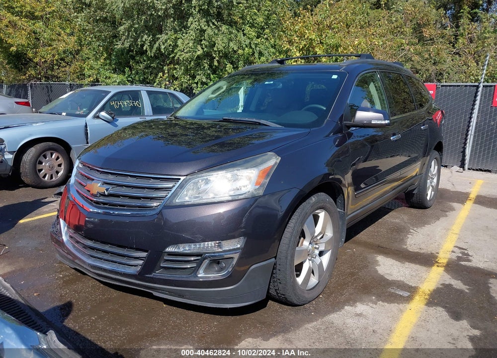 2015 CHEVROLET TRAVERSE LTZ VIN: 1GNKRJKDXFJ303849