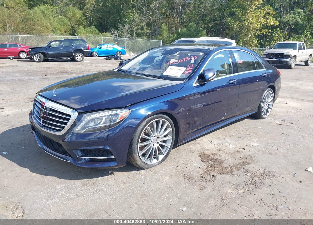 2016 MERCEDES-BENZ S 550 VIN: WDDUG8CB7GA254212