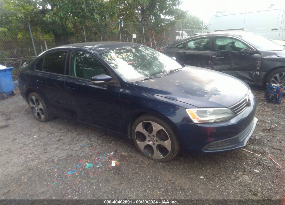 2012 VOLKSWAGEN JETTA 2.5L SE VIN: 3VWDX7AJ8CM306536