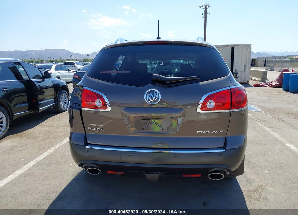 2012 BUICK ENCLAVE CONVENIENCE VIN: 5GAKRBED7CJ278626