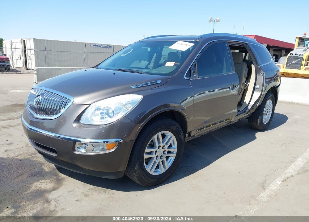 2012 BUICK ENCLAVE CONVENIENCE VIN: 5GAKRBED7CJ278626