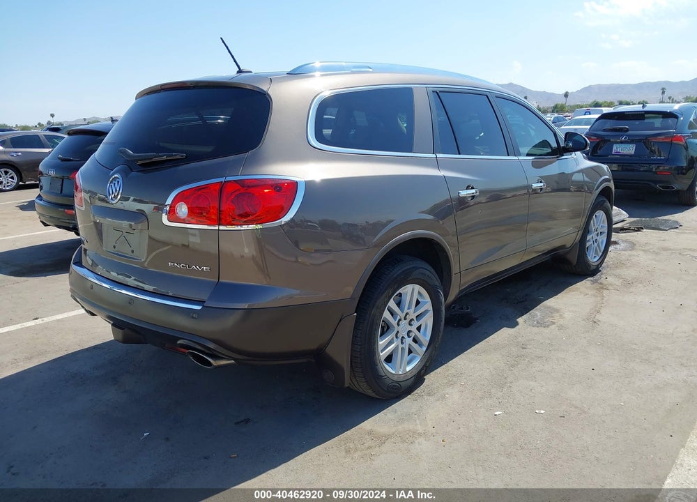 2012 BUICK ENCLAVE CONVENIENCE VIN: 5GAKRBED7CJ278626