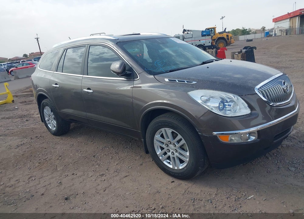 2012 BUICK ENCLAVE CONVENIENCE VIN: 5GAKRBED7CJ278626