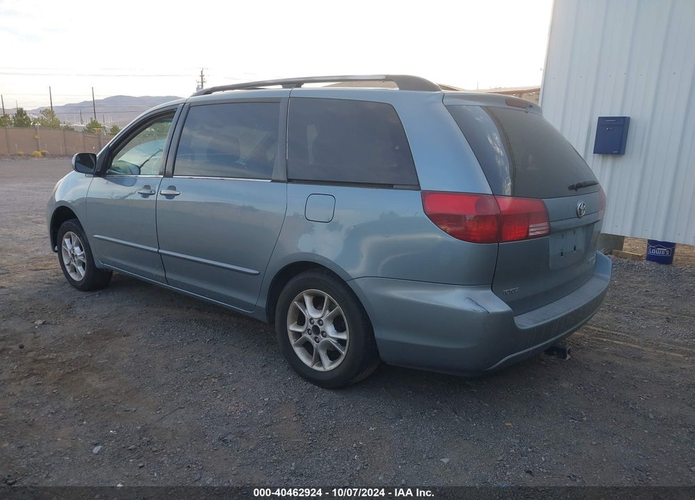 2005 TOYOTA SIENNA XLE VIN: 5TDZA22C05S263634
