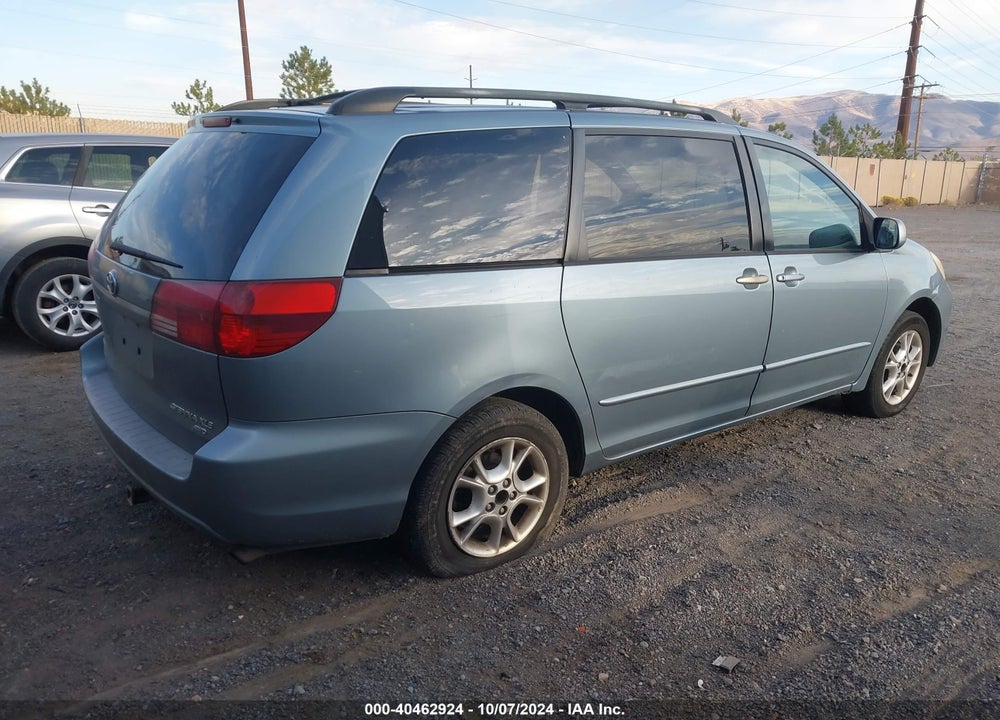 2005 TOYOTA SIENNA XLE VIN: 5TDZA22C05S263634